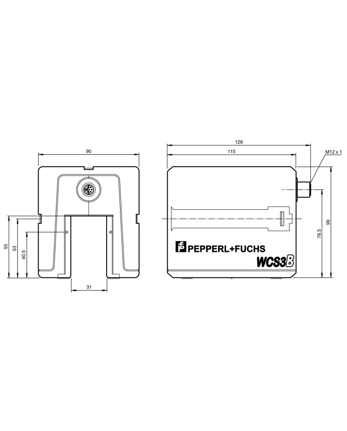 Głowica Fotoelektryczna EtherCAT WCS3B-LS710S