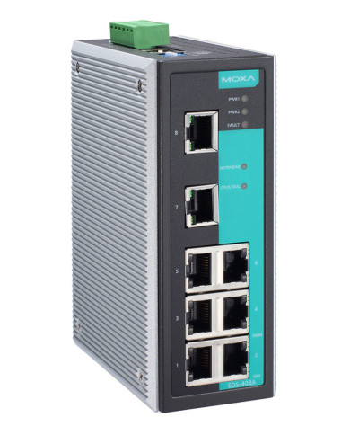 Przemysłowy Zarządzalny Switch Ethernet EDS-408A-T
