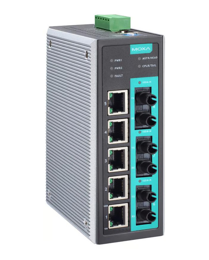 Przemysłowy Zarządzalny Switch Ethernet EDS-408A-3M-ST-T
