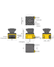 Laserowy Skaner Bezpieczeństwa UAM-05LP-T301/T301C