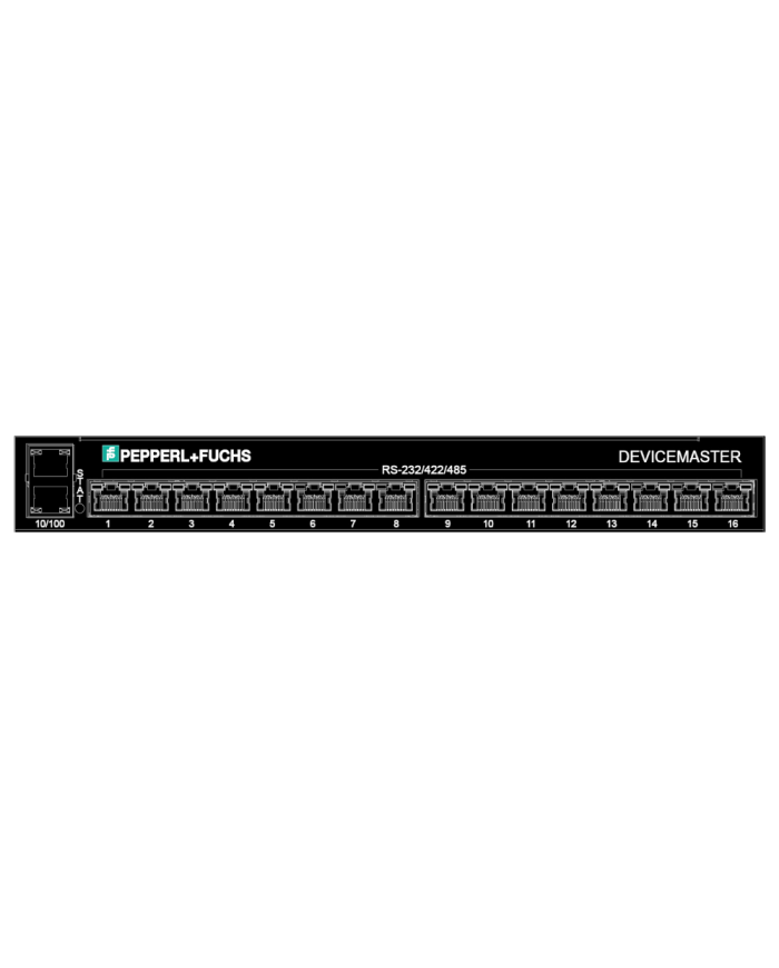 Serwer Portów Szeregowych ICDM-RX/TCP-16RJ45/2RJ45-PM