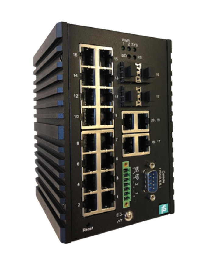 Switch ICRL-M-16RJ45/4CP-G-DIN