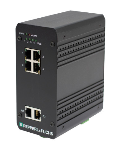 Switch ICRL-U-6RJ45-PoE-B-DIN