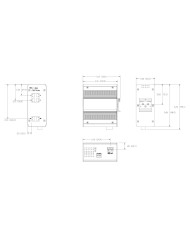 Switch ICRL-U-6RJ45-PoE-B-DIN