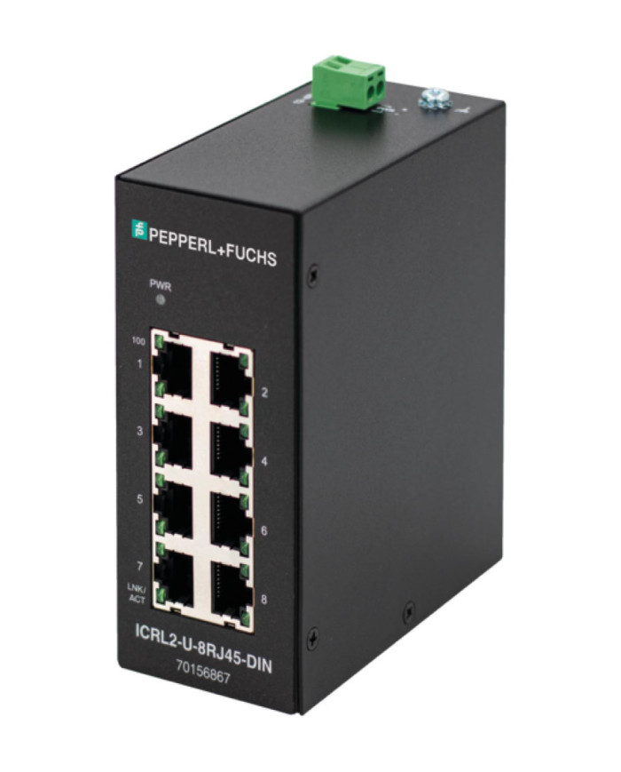Switch ICRL2-U-8RJ45-DIN