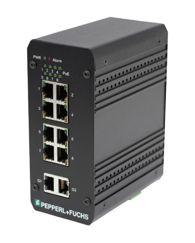 Switch ICRL-U-10RJ45-PoE-B-DIN