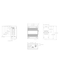Switch ICRL-U-10RJ45-PoE-B-DIN
