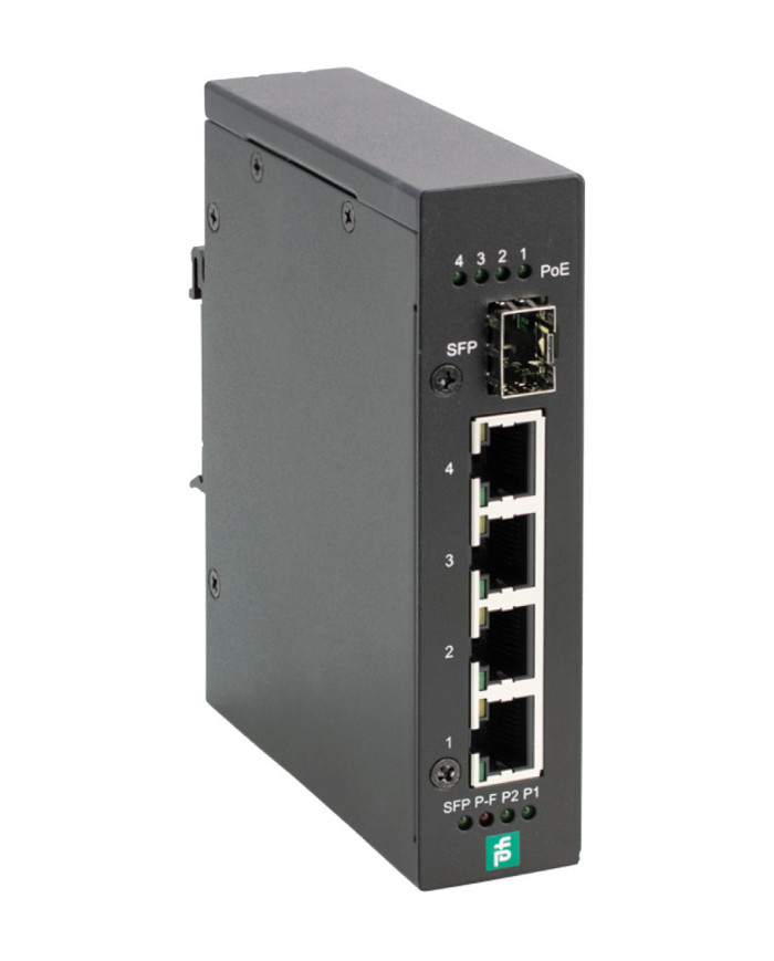 Switch ICRL-U-4RJ45/SFP-PoE-G-DIN