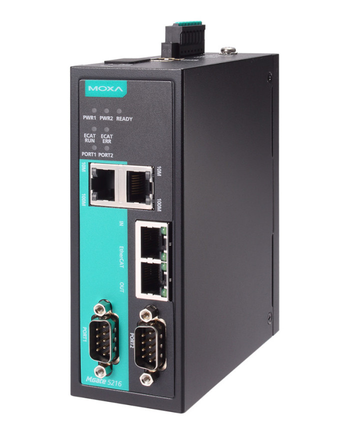 Gateway Modbus-do-EtherCAT MGate 5216
