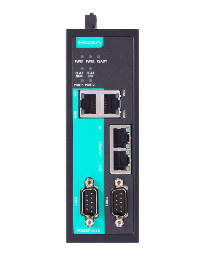Gateway Modbus-do-EtherCAT MGate 5216