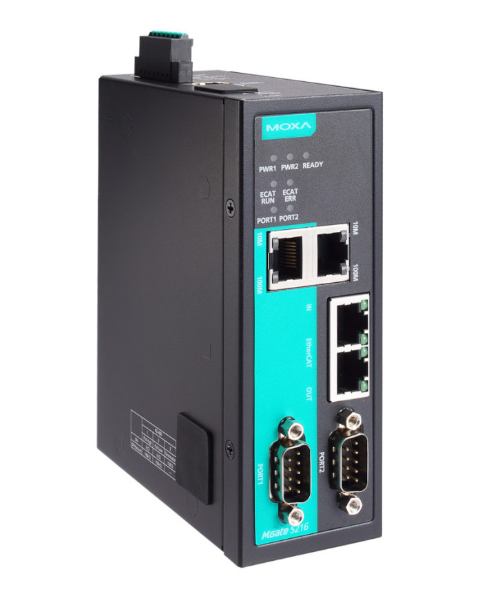 Gateway Modbus-do-EtherCAT MGate 5216