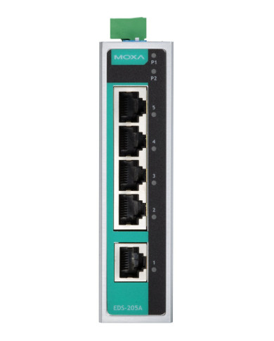 Przemysłowy Niezarządzalny Switch Ethernet EDS-205A