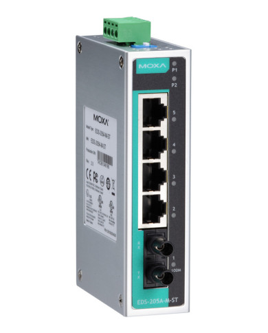 Przemysłowy Niezarządzalny Switch Ethernet EDS-205A-M-ST