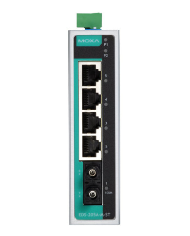Przemysłowy Niezarządzalny Switch Ethernet EDS-205A-M-ST-T